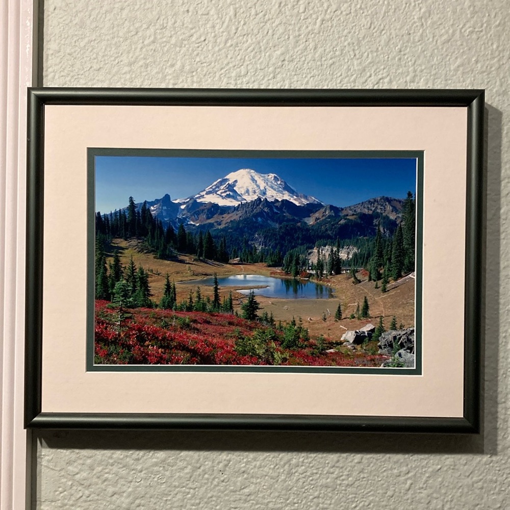 Mount Rainier in Wa. state at Tipsoo Lake